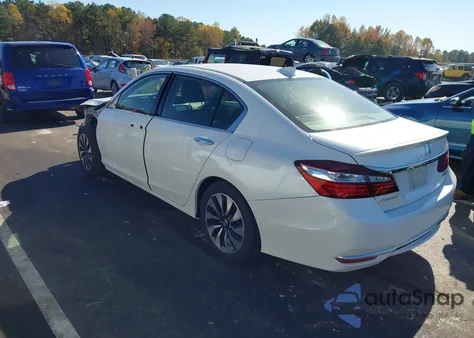 2017 Honda Accord Hybrid Ex-L from USA, damaged, VIN JHMCR6F58HC012995